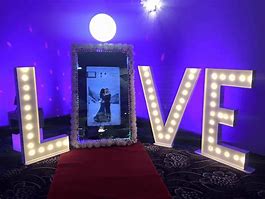 Image result for Photo Booth Set Up for Wedding