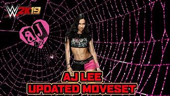 Image result for AJ Lee WWE 2K19