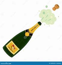 Image result for Cartoon Champagne Bottle