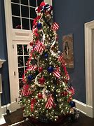 Image result for Red White Christmas Tree Flag