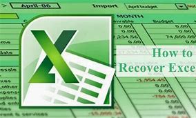 Image result for How to Recover Microsoft Excel File