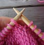 Image result for Knit Front and Back Stitch