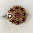 Image result for Gold Garnet Ring Antique