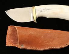 Image result for Deer Antler Handle Hunting Knives