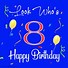 Image result for Happy 8th Birthday