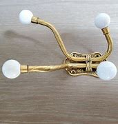 Image result for Brass Knob Hooks