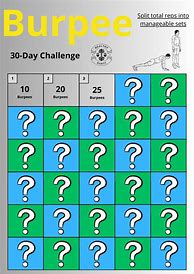 Image result for 30-Day Burpee Challenge