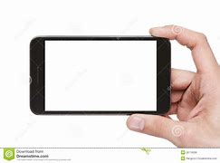 Image result for Blank Phone in Hand Landscape