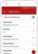 Image result for Date and Time Stamp On iPhone