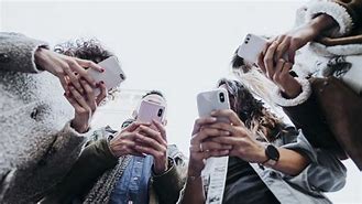 Image result for A Group of Black People On Their Phones