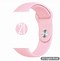 Image result for Pink Silicone Apple Watch Band