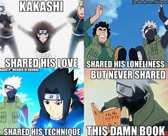 Image result for Naruto Kakashi Memes
