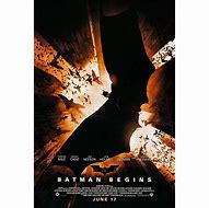 Image result for Batman Begins Movie Poster