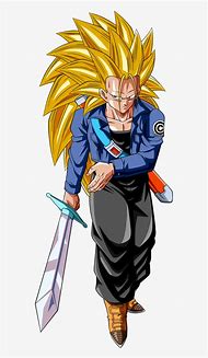 Image result for Dragon Ball Z Trunks Side View
