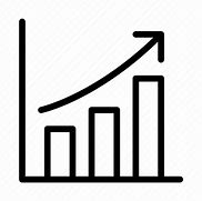 Image result for Increasing Graph Icon