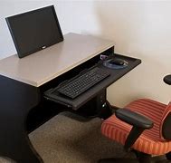 Image result for Desk with Recessed Monitor