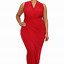 Image result for Red Maxi Dress Plus Size