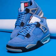 Image result for Jordan 4S Blue Drip