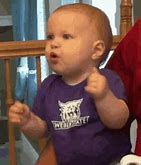 Image result for Baby with Fist Clenched Meme