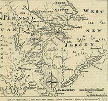 Image result for Map of PA and NJ