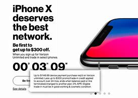 Image result for iPhone X Verizon Deal