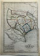 Image result for Texas Boundry Map