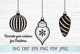 Image result for Christmas Ball Ornaments SVG