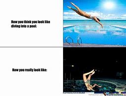 Image result for Swimming Pool Heart Memes
