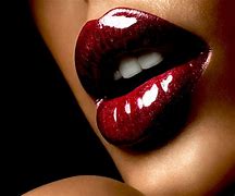 Image result for Mixed Woman's Lips Red Lipstick Images