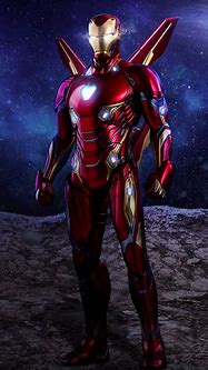 Image result for Red Iron Man Suit