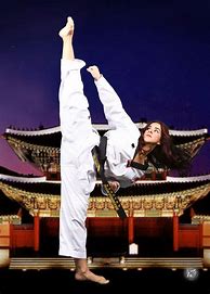 Image result for Beautiful Woman Taekwondo