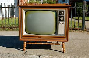 Image result for Old Colour TV