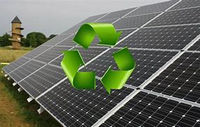 Image result for solar panel recycle