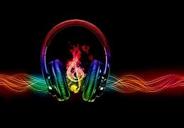 Image result for Headphones and Music Colorful