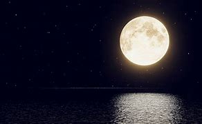 Image result for Beautiful Moon Over Water
