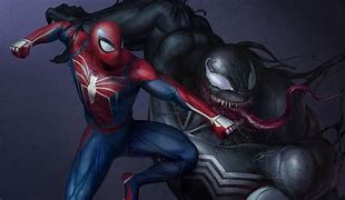 Image result for Spider-Man vs Venom Art