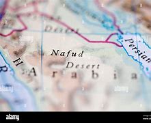 Image result for An Nafud On Map