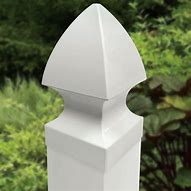 Image result for Vinyl Fence Post Caps