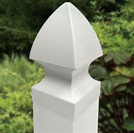 Image result for PVC Fence Post Caps