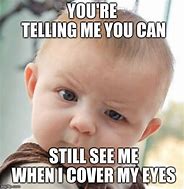 Image result for Sceptical Baby Meme