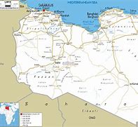 Image result for Libya Cities Map
