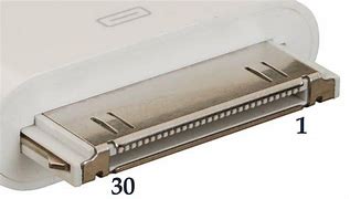 Image result for iPod 30-Pin Pinout 12V