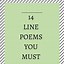 Image result for 30 Line Poems Easy