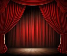 Image result for Red Stage Curtains