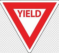 Image result for Yield Sign No Background