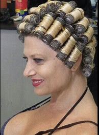 Image result for Bouffant Hair Rollers