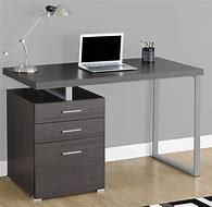 Image result for Gray Computer Desk