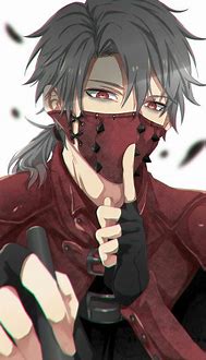 Image result for Anime Boy with Kitsune Mask