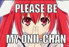 Image result for Image of Anime Girl Onii Chan