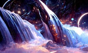 Image result for Galaxy Water Fall
